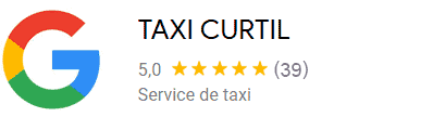 Avis google sur taxi curtil